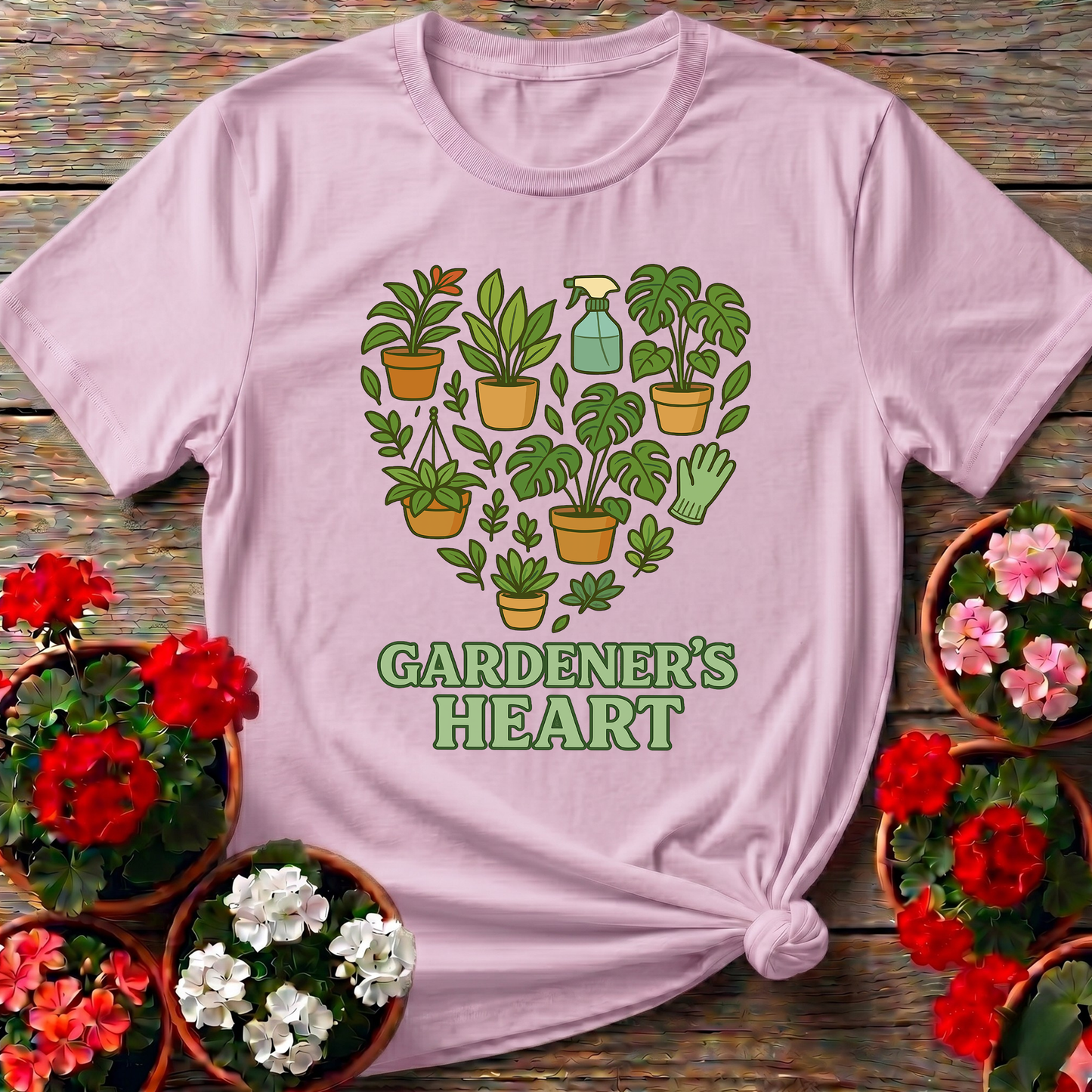 Gardener's Heart Houseplant Tee