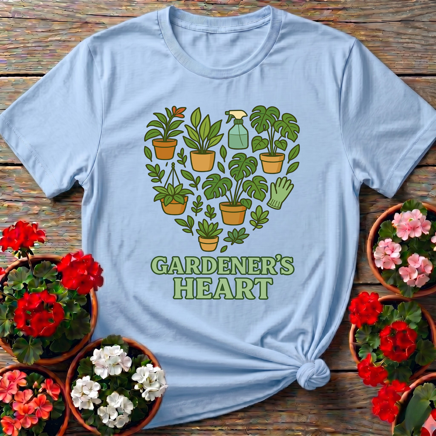 Gardener's Heart Houseplant Tee