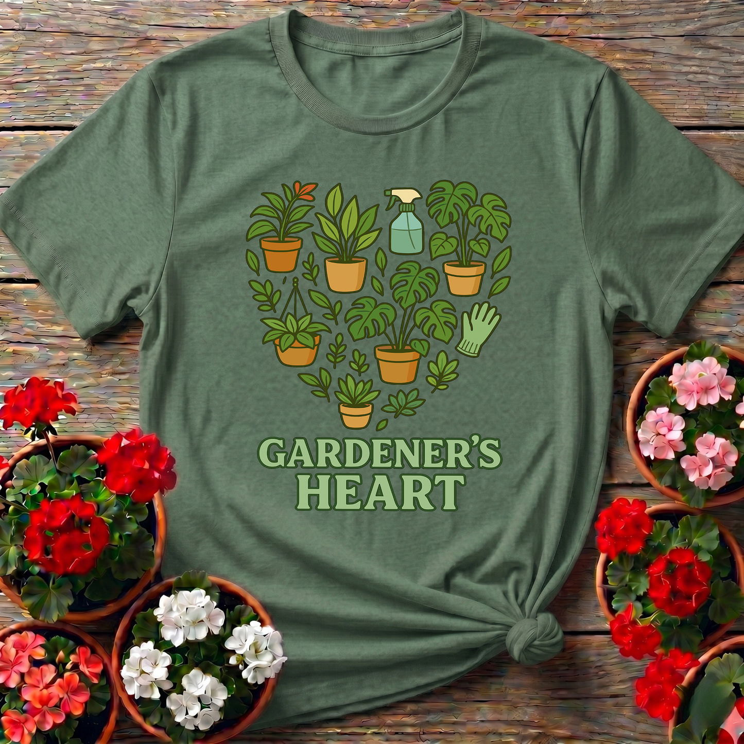 Gardener's Heart Houseplant Tee