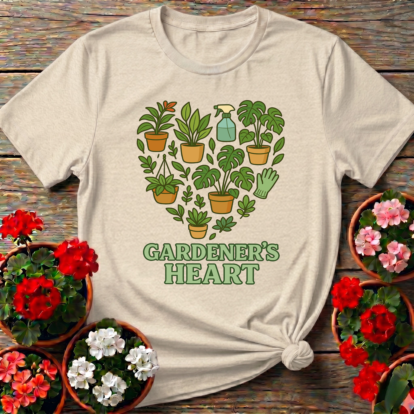 Gardener's Heart Houseplant Tee