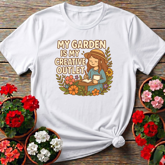 My Garden Is My Creative Outlet Gardening T-Shirt