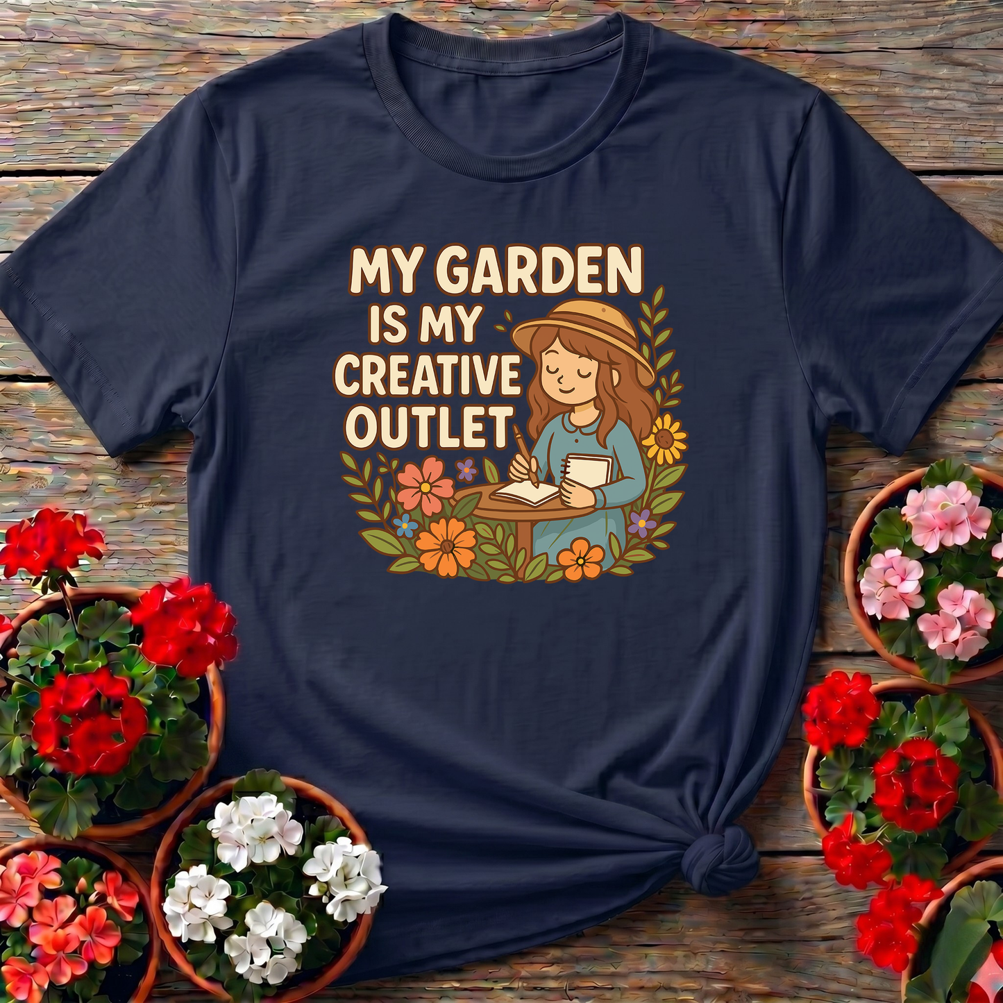 My Garden Is My Creative Outlet Gardening T-Shirt