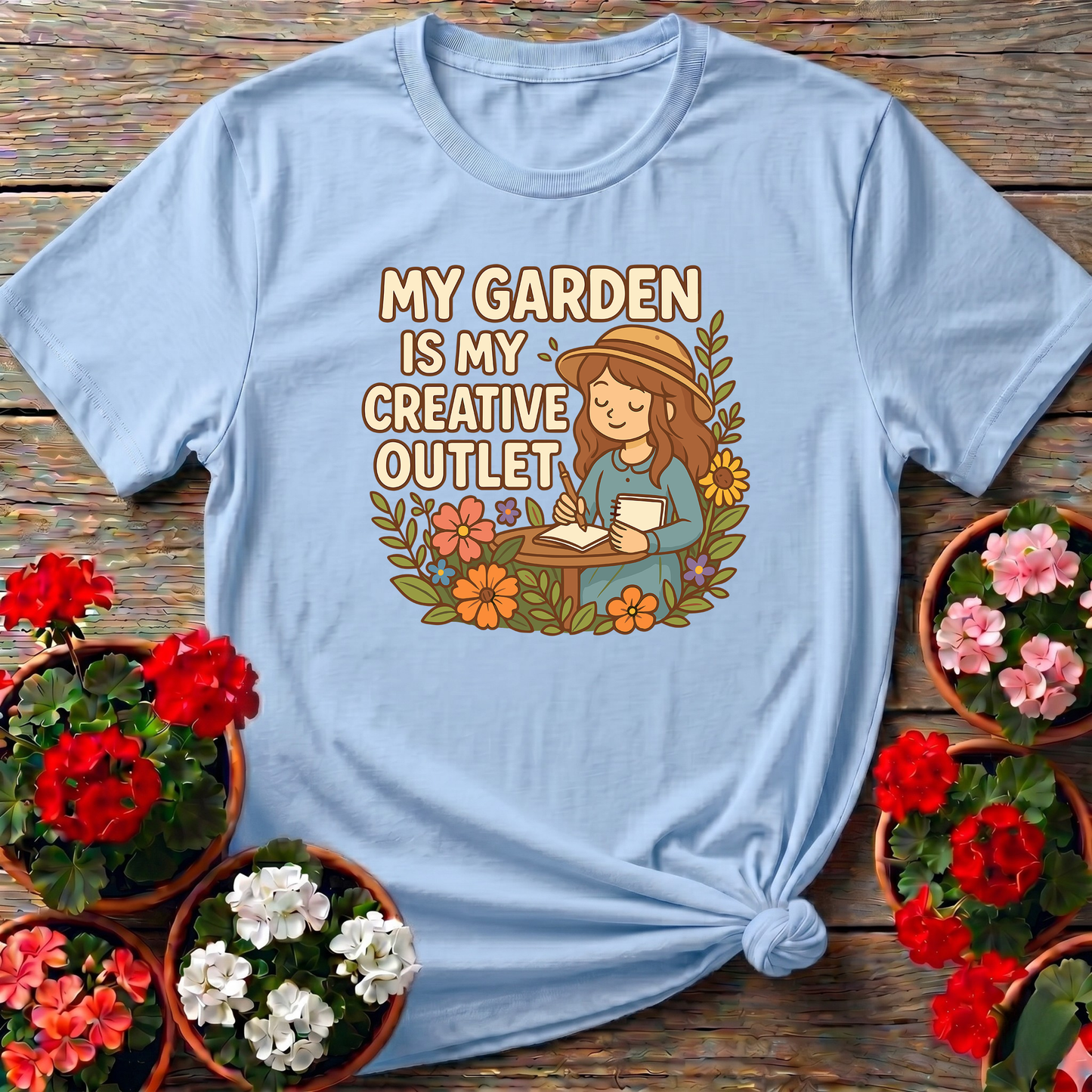 My Garden Is My Creative Outlet Gardening T-Shirt