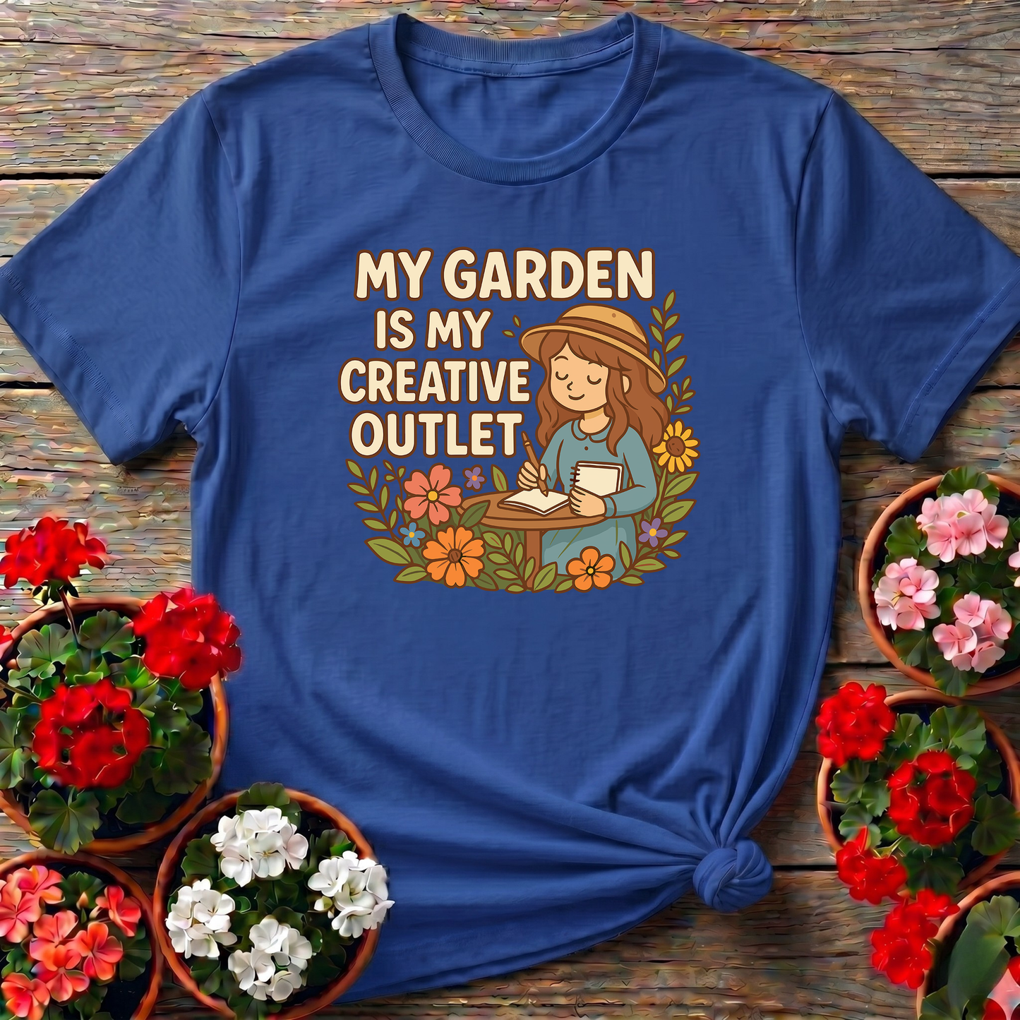 My Garden Is My Creative Outlet Gardening T-Shirt