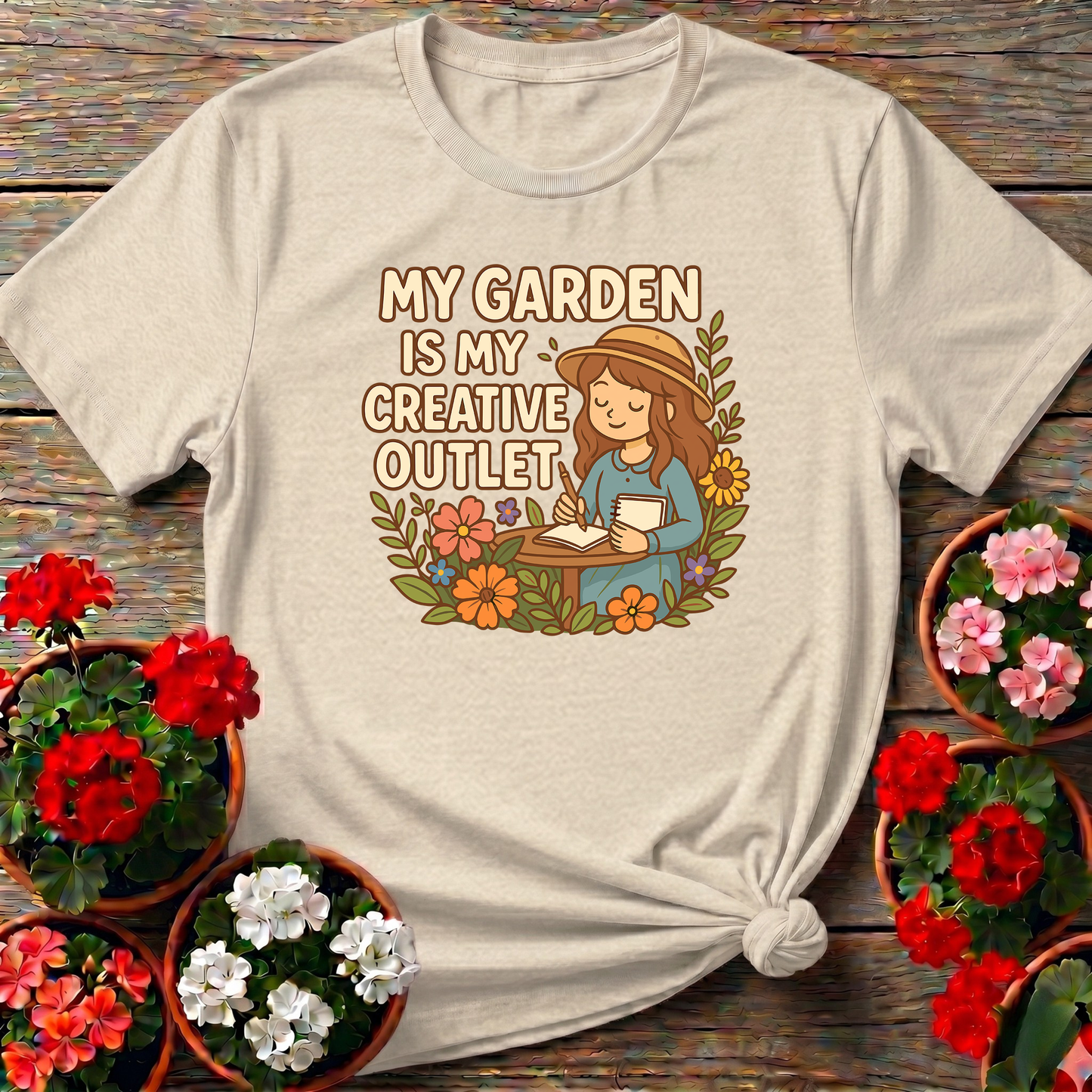 My Garden Is My Creative Outlet Gardening T-Shirt