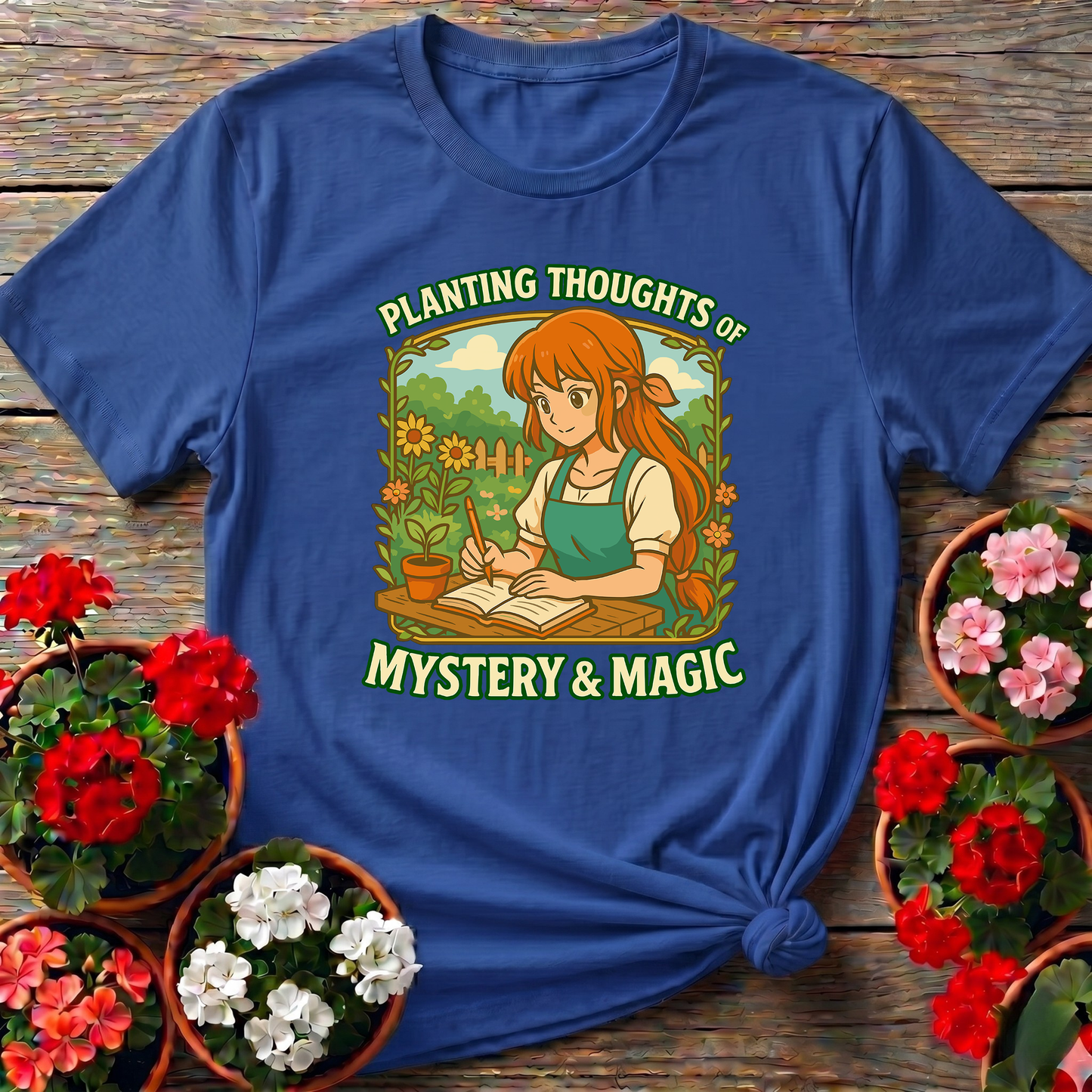 Planting Thoughts of Mystery and Magic Gardening Tee