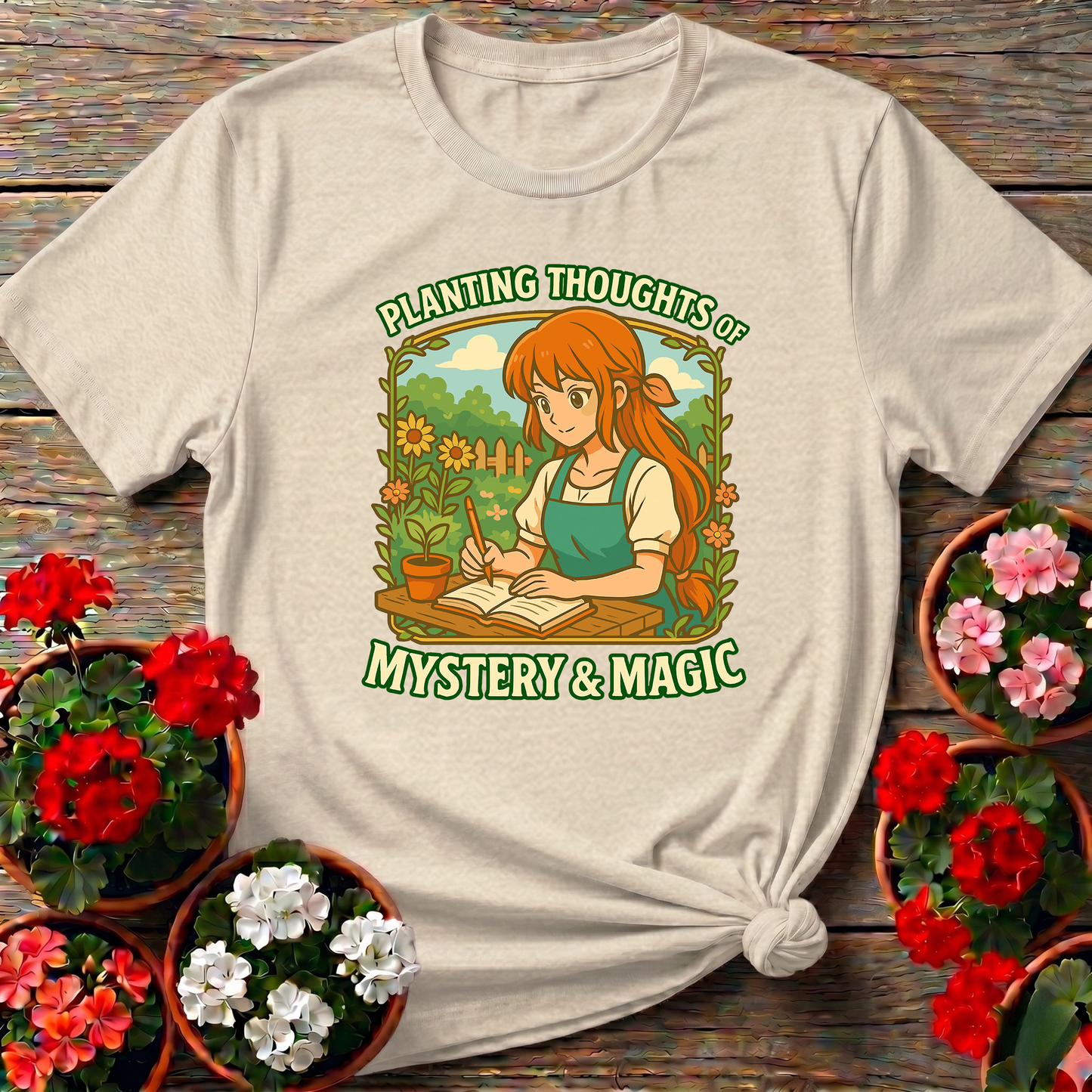 Planting Thoughts of Mystery and Magic Gardening Tee