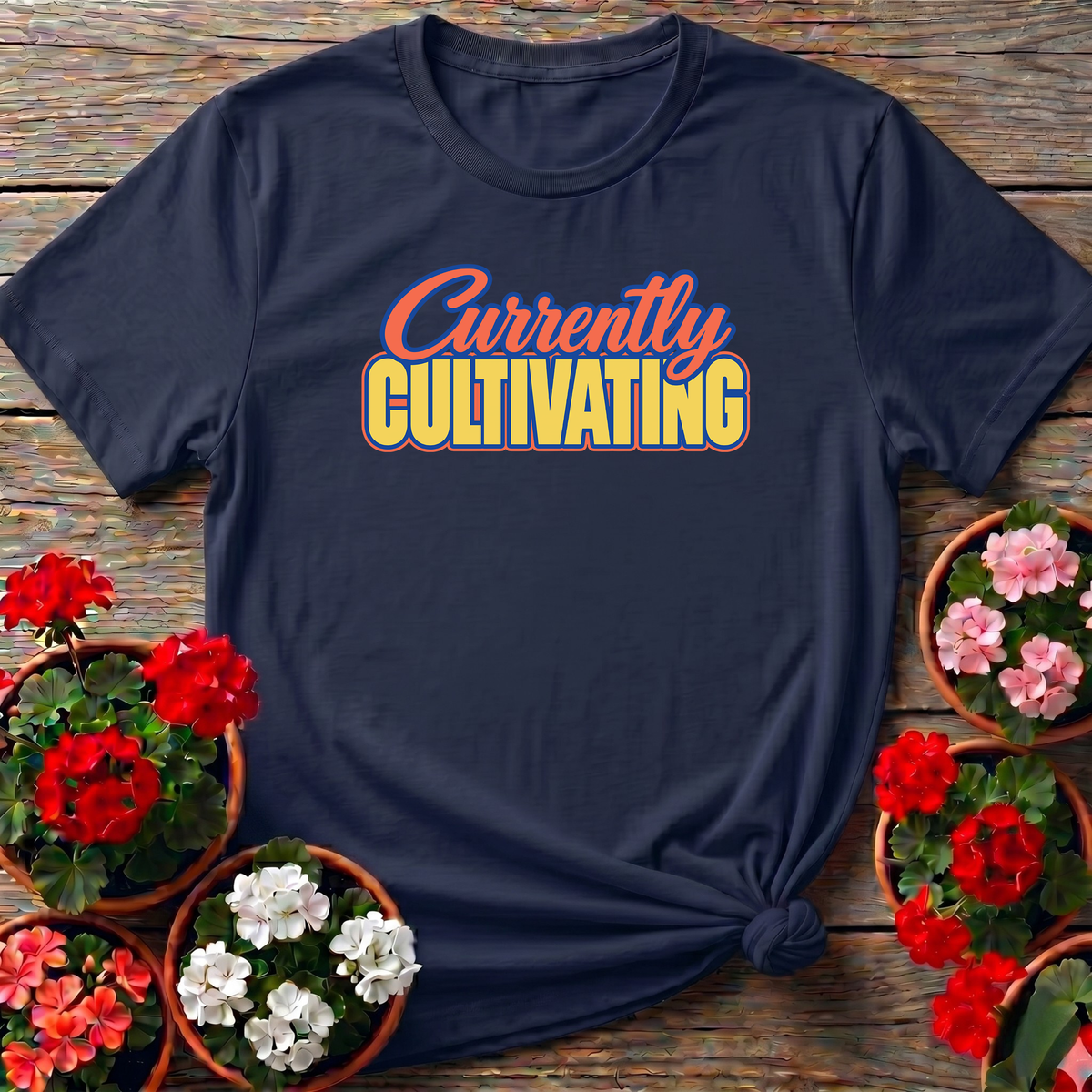 Currently Cultivating Funny Gardening T-Shirt for Gardeners