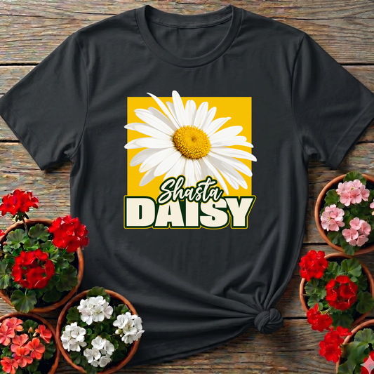Shasta Daisy Flower Gardening T-Shirt for Flower Lovers