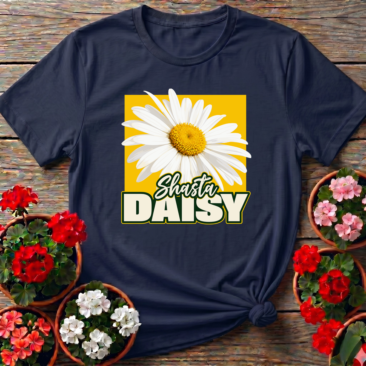 Shasta Daisy Flower Gardening T-Shirt for Flower Lovers