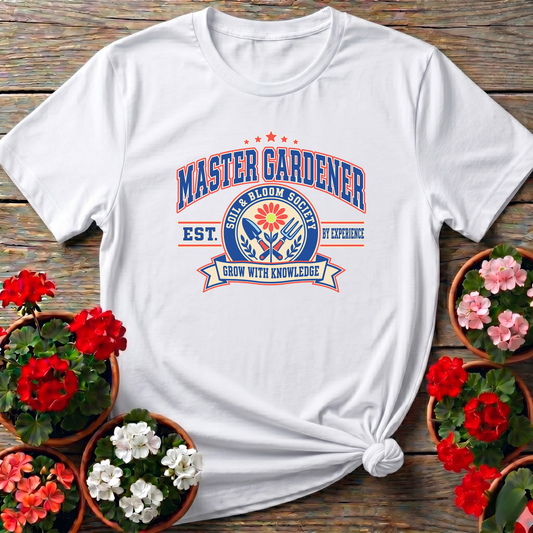 Master Gardener Soil and Bloom Society Gardening Tee
