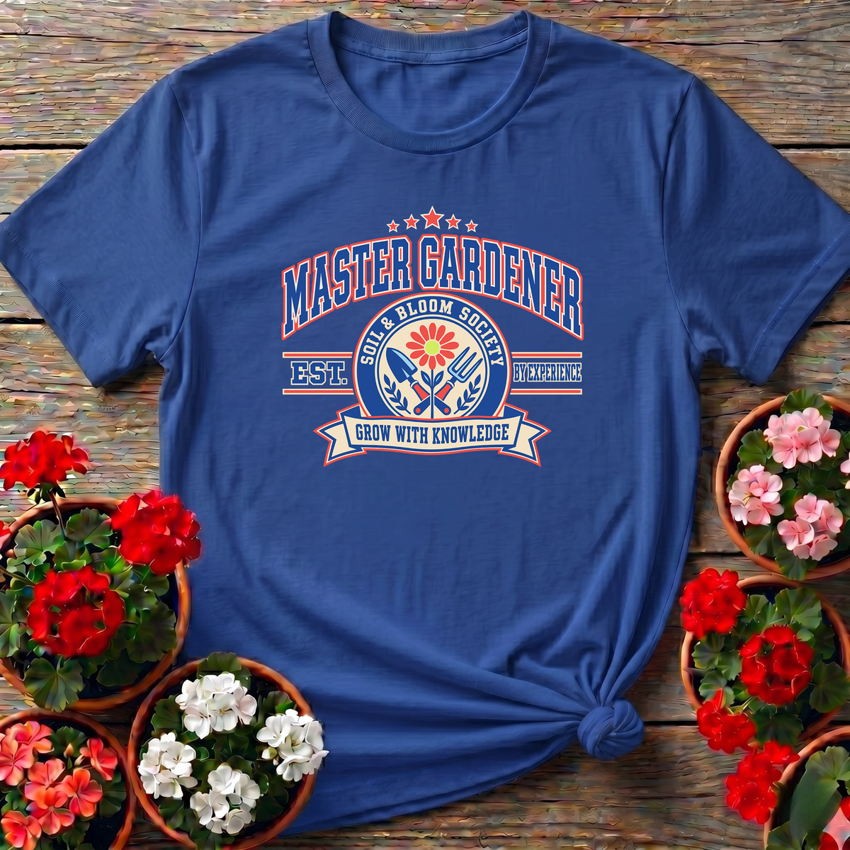 Master Gardener Soil and Bloom Society Gardening Tee
