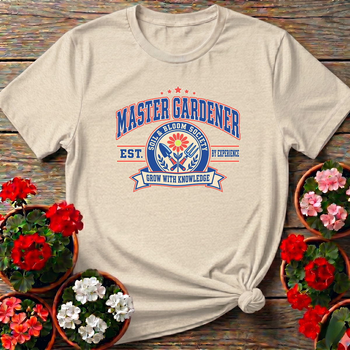 Master Gardener Soil and Bloom Society Gardening Tee