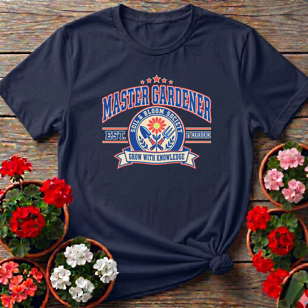 Master Gardener Soil and Bloom Society Gardening Tee