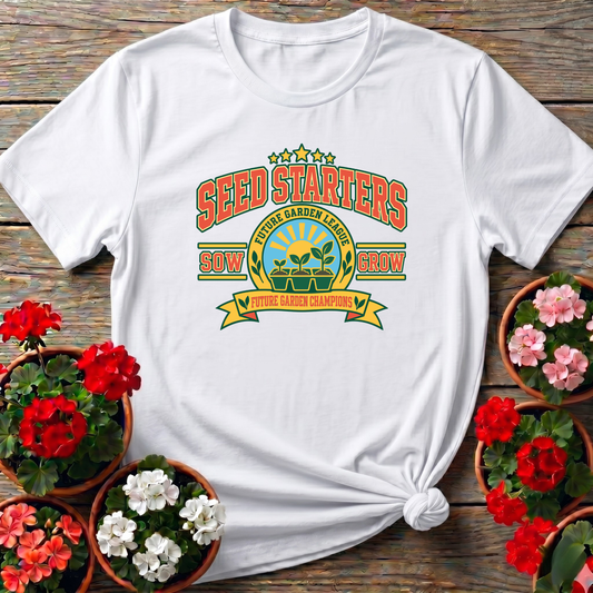 Seed Starters Future Garden Champions Gardening Tee