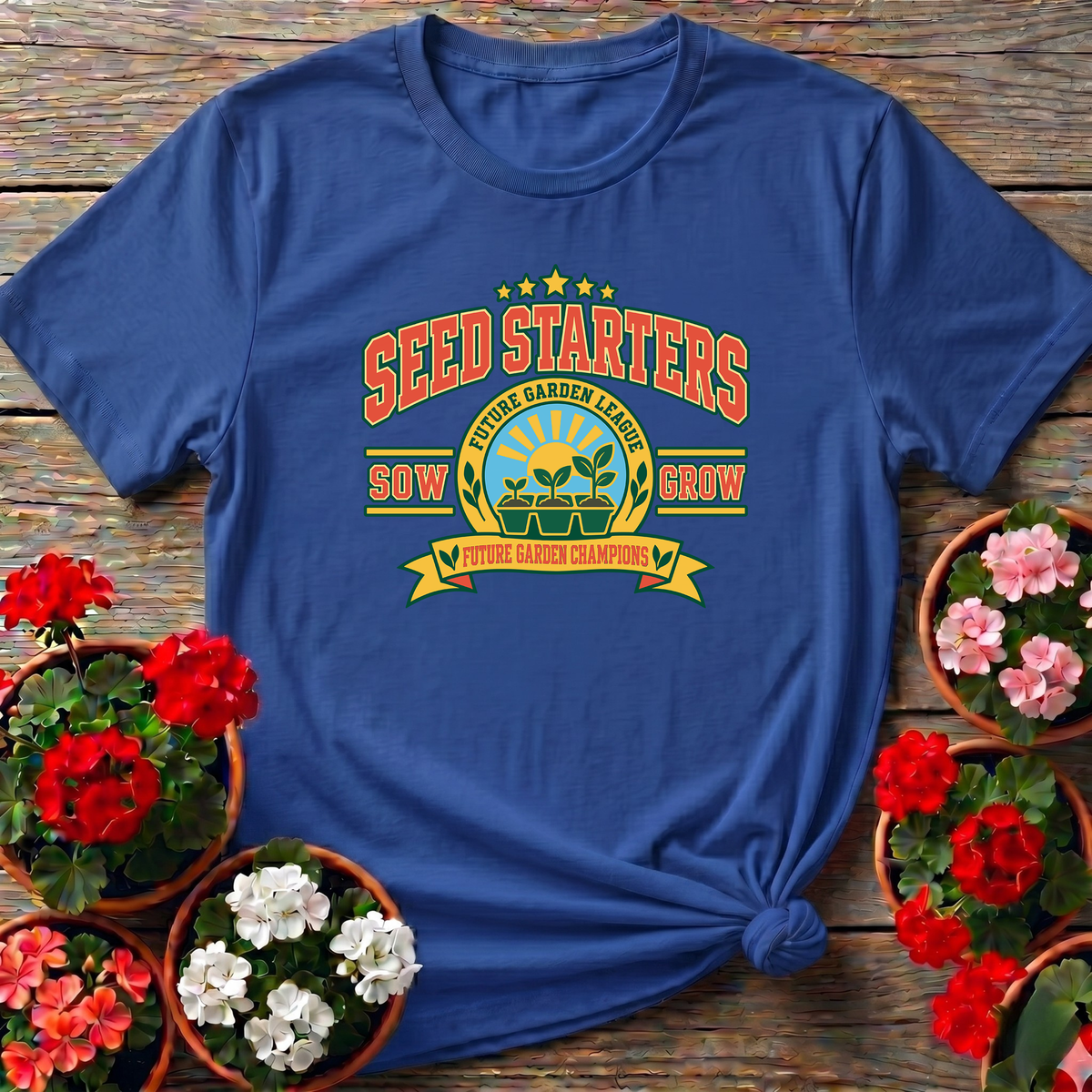 Seed Starters Future Garden Champions Gardening Tee