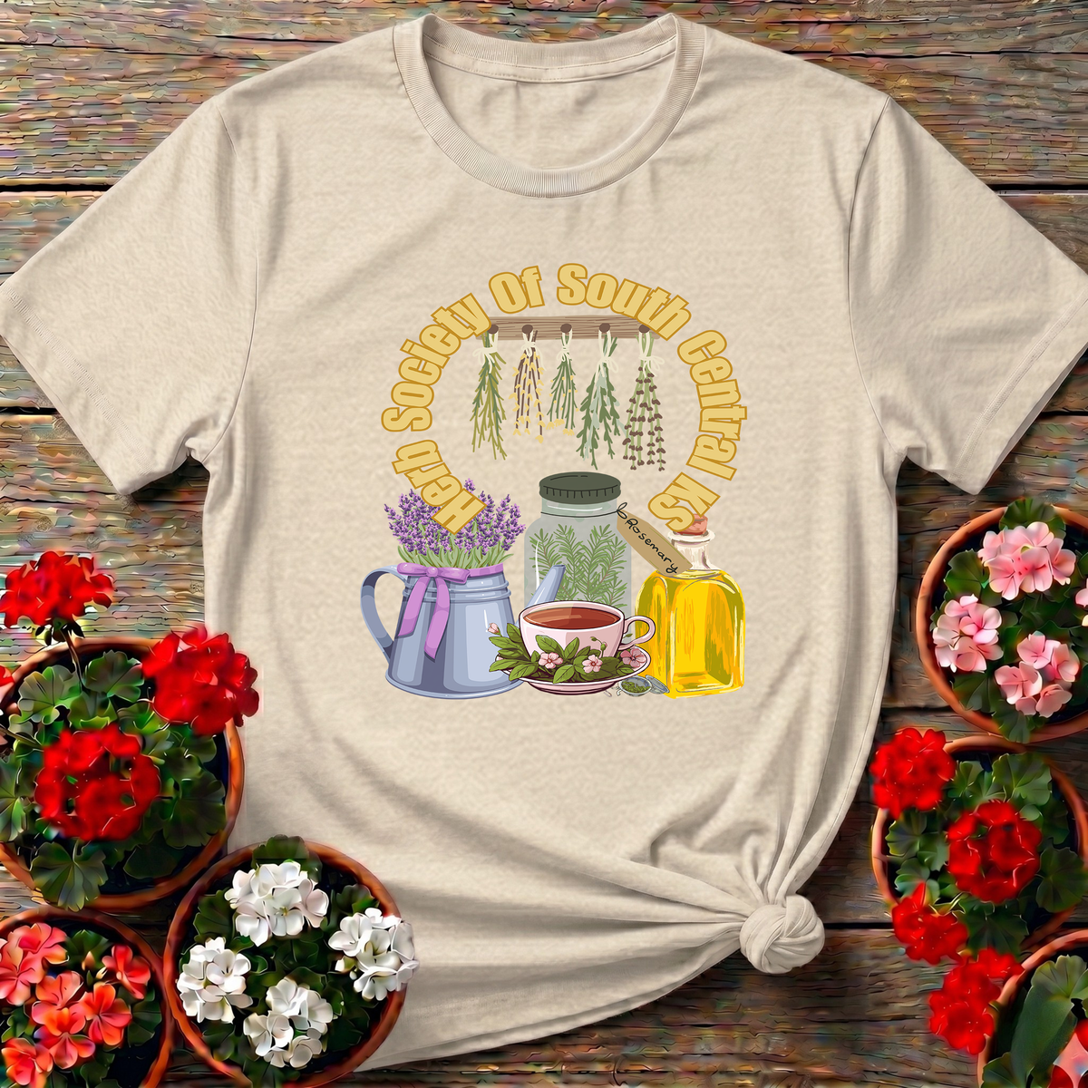 Herb Society Of South Central KS Gardening Shirt