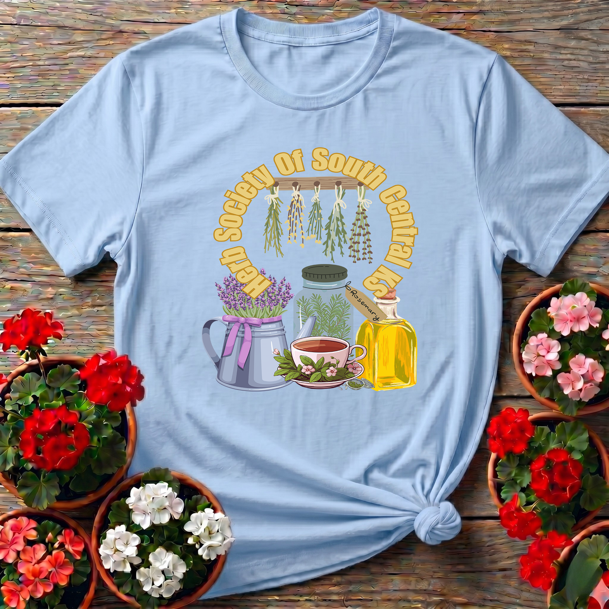 Herb Society Of South Central KS Gardening Shirt