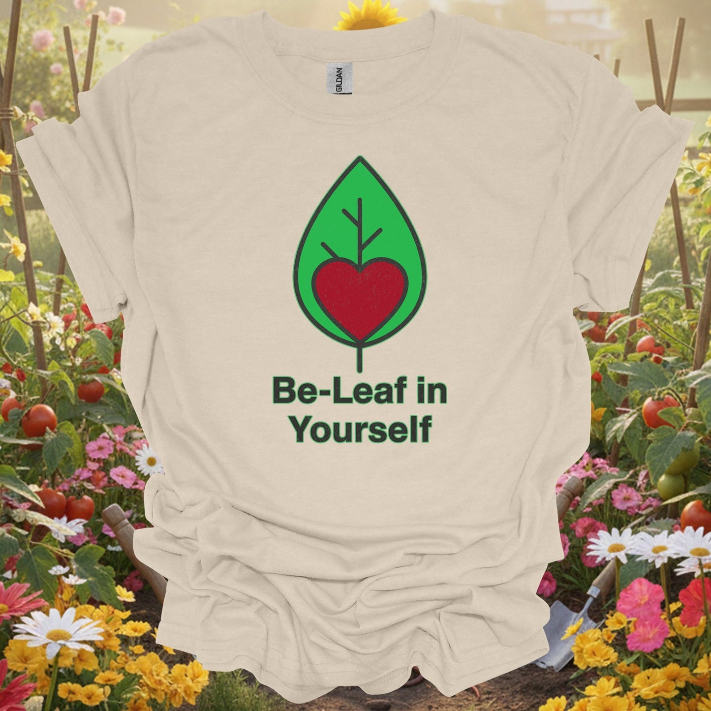 Be - Leaf in Yourself t-shirt - GardeningTshirts
