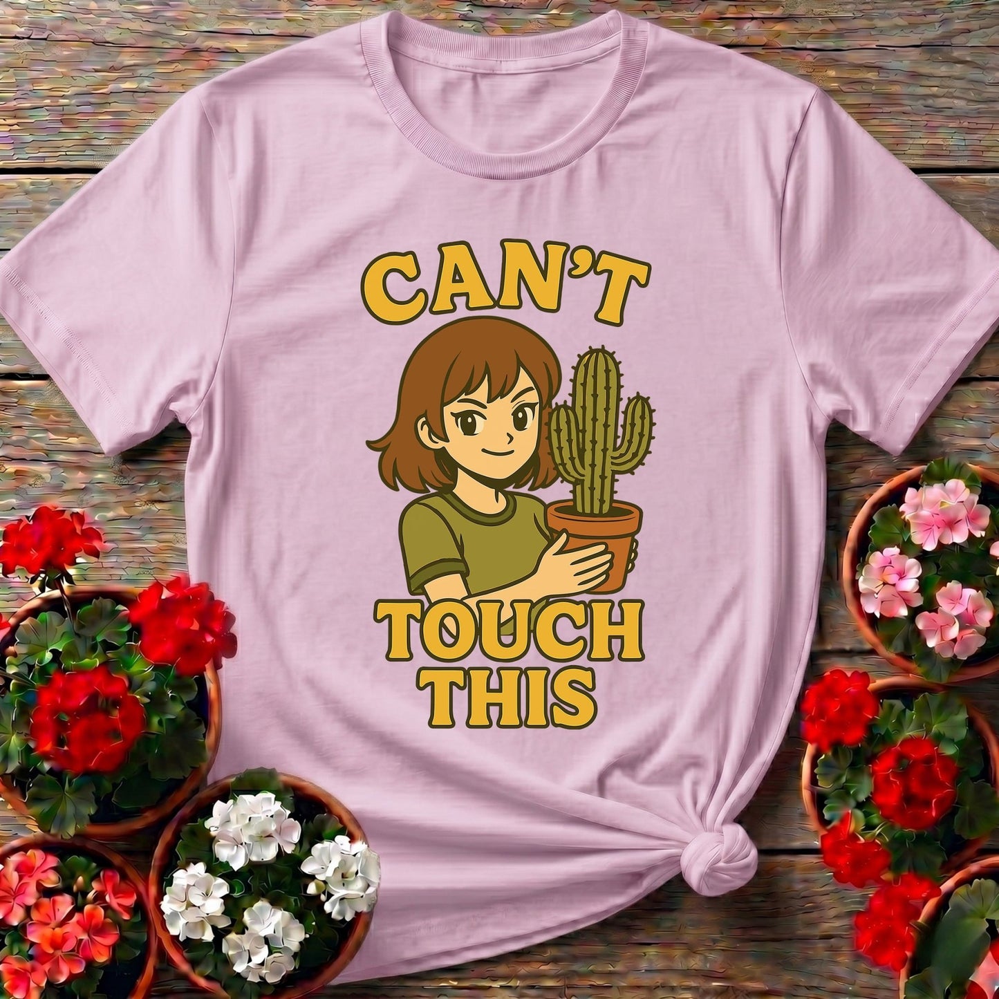 Cant Touch This Succulent T-shirt - GardeningTshirts