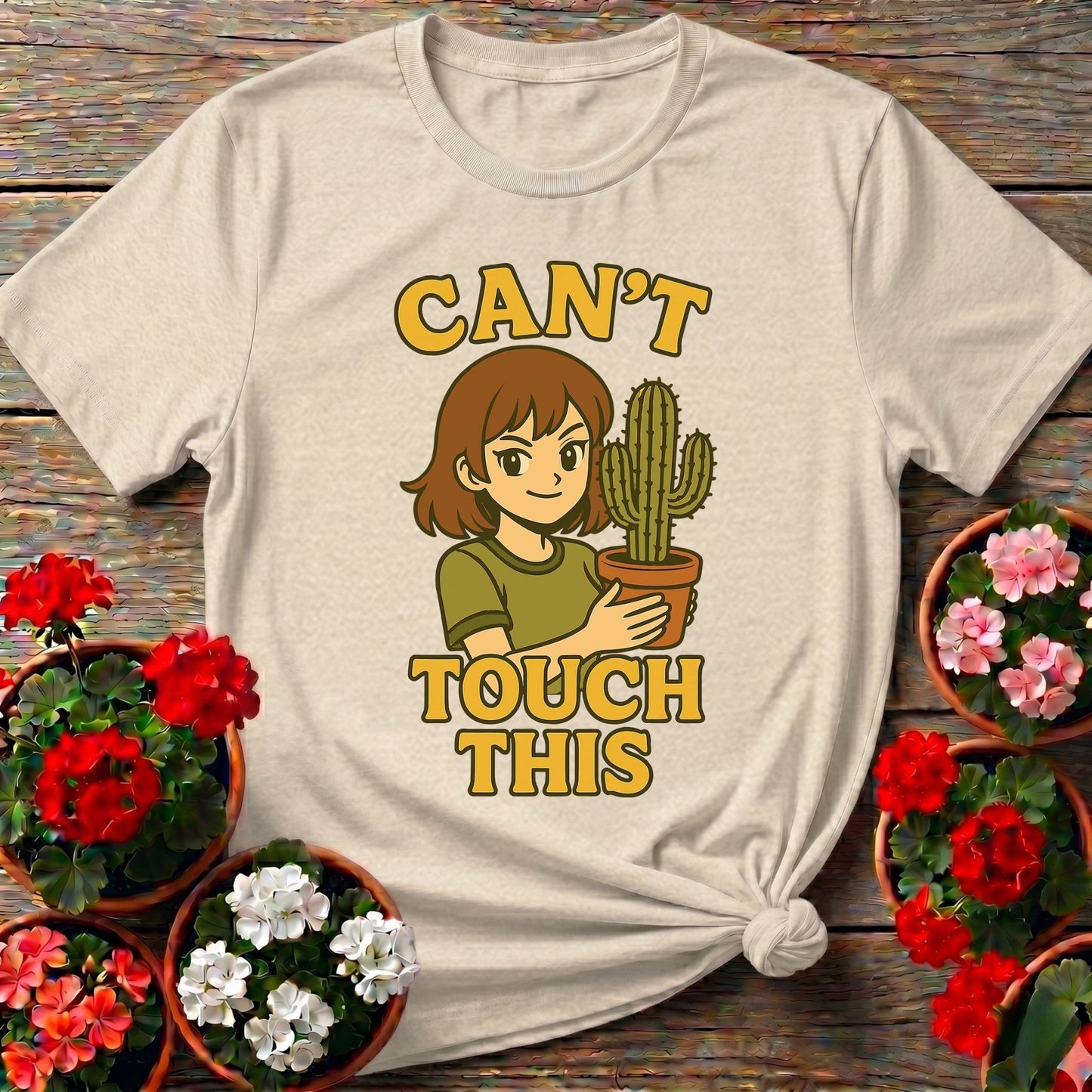 Cant Touch This Succulent T-shirt - GardeningTshirts