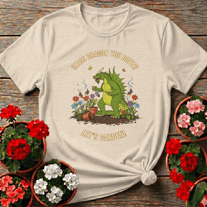 Chaos Dragon You Down Let's Garden Funny Gardening Tee - GardeningTshirts