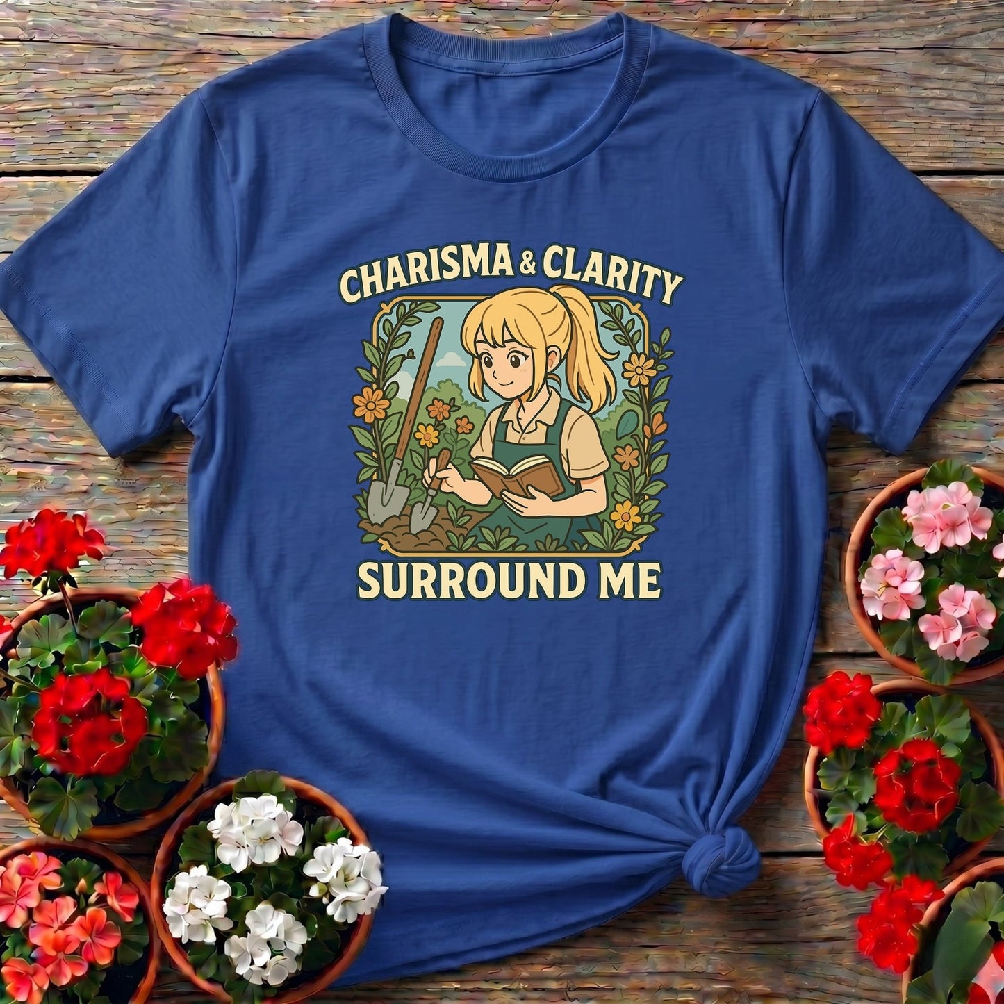 Charisma & Clarity Surround Me Anime T-shirt - GardeningTshirts