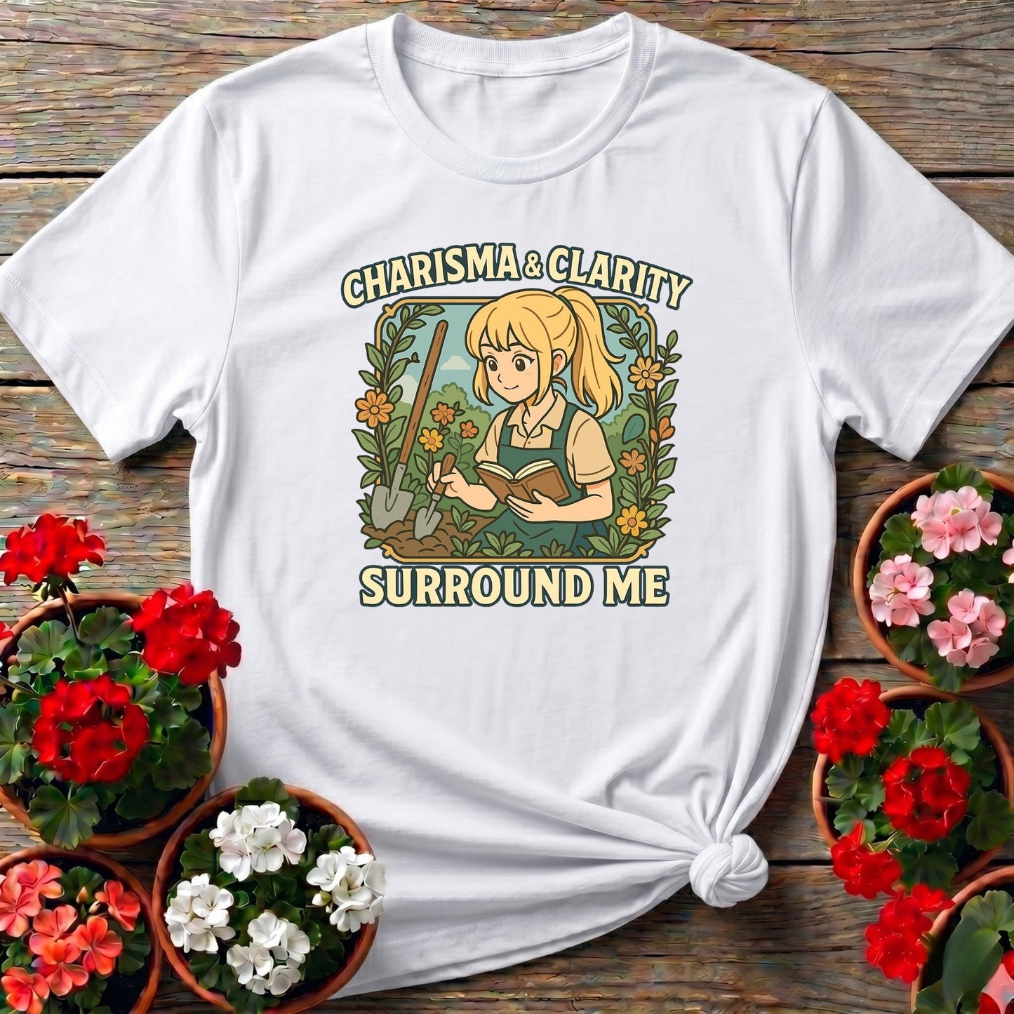 Charisma & Clarity Surround Me Anime T-shirt - GardeningTshirts