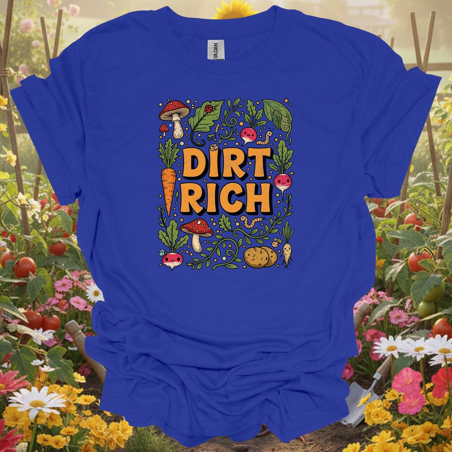 Royal top showing dirt rich vintage style clever harvest for green thumb folks