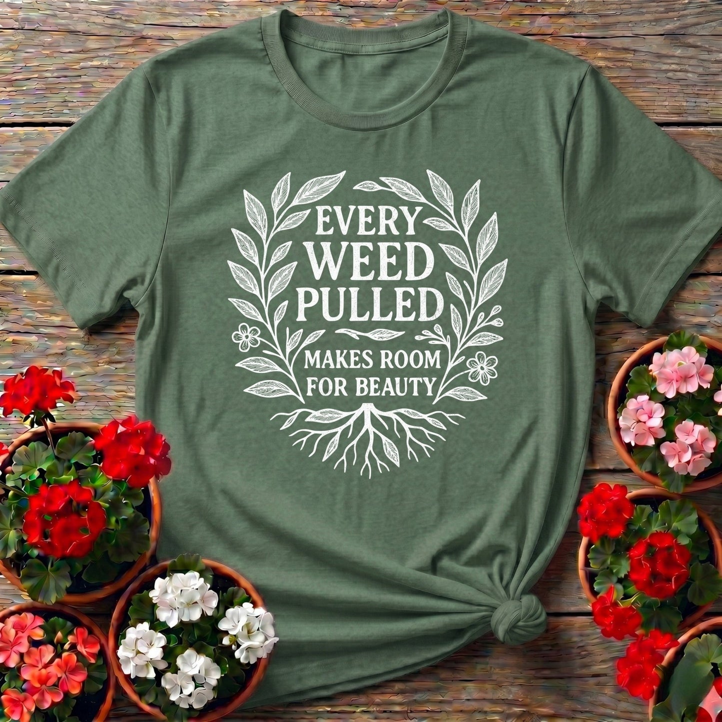 Every Weed Pulled Gardener Tee - GardeningTshirts