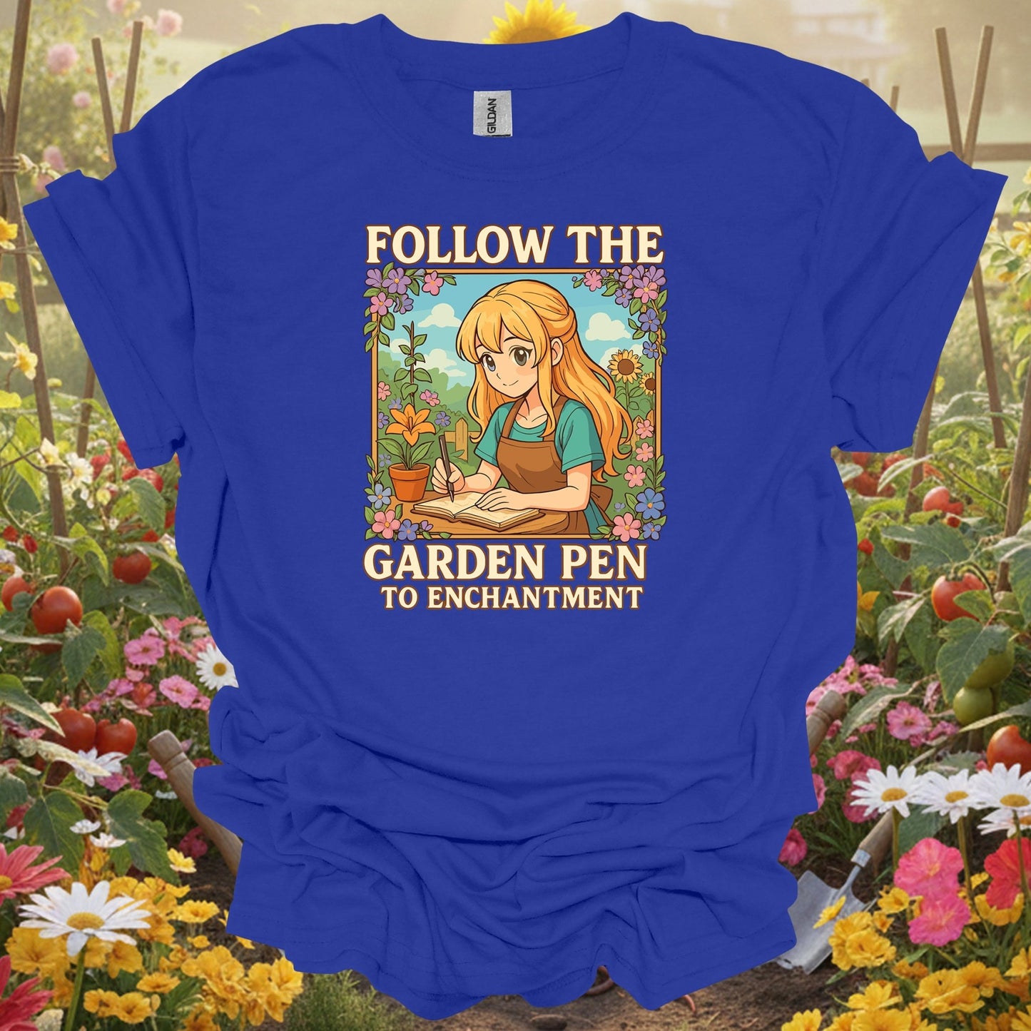 Royal top showing follow the garden pen to enchantment anime for green thumb folks