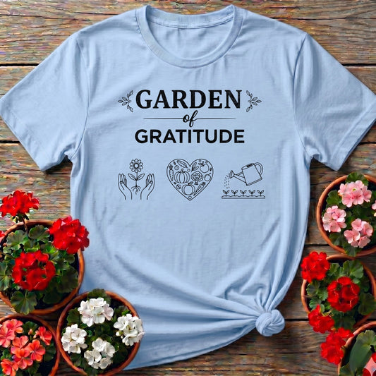 Garden of Gratitude Gardening Shirt - GardeningTshirts