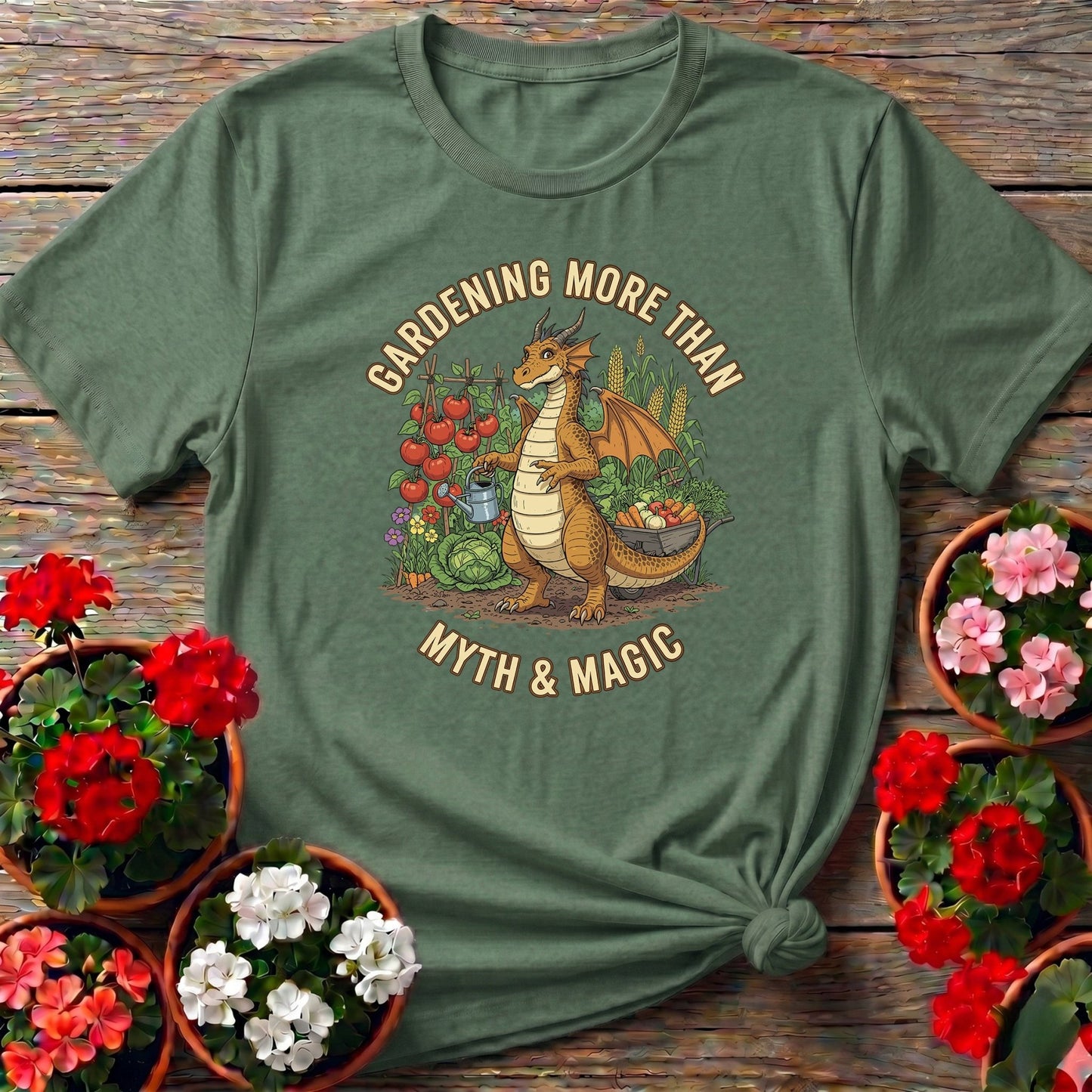 Gardening More Than Myth Magic Dragon T-shirt - GardeningTshirts