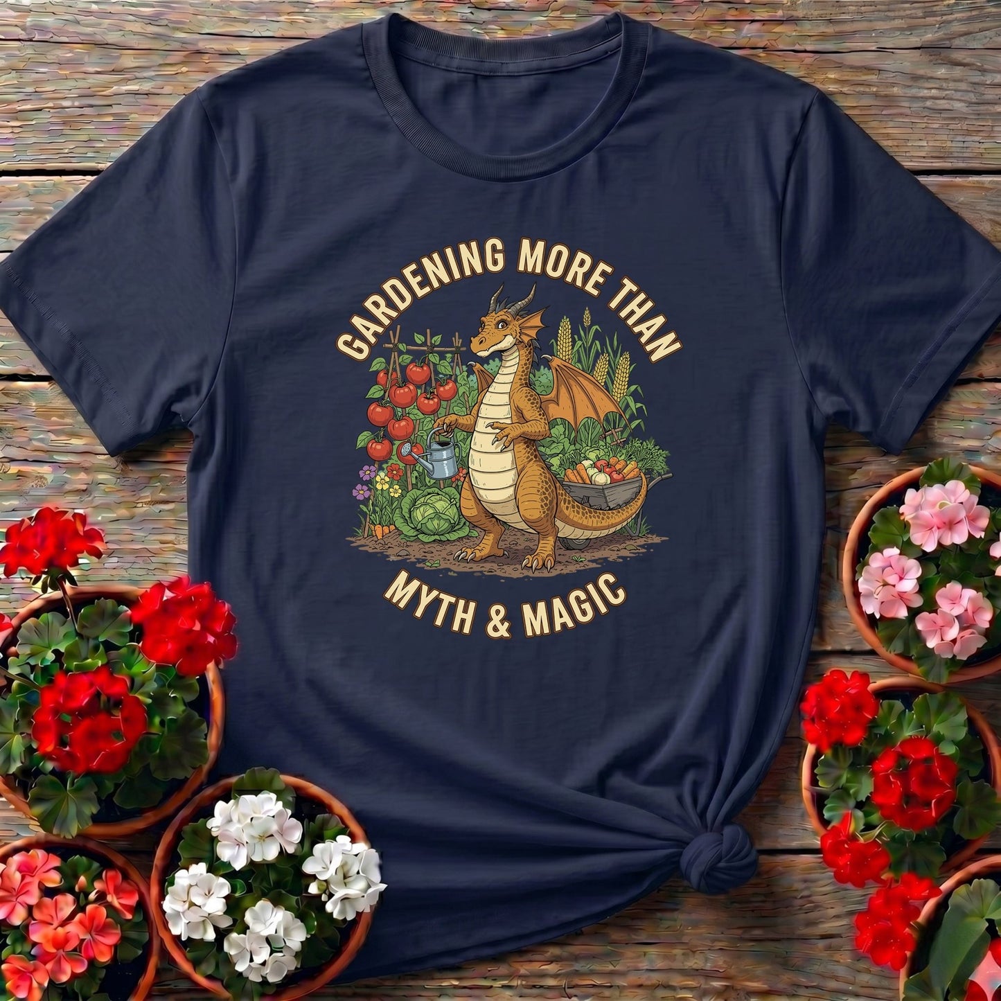 Gardening More Than Myth Magic Dragon T-shirt - GardeningTshirts