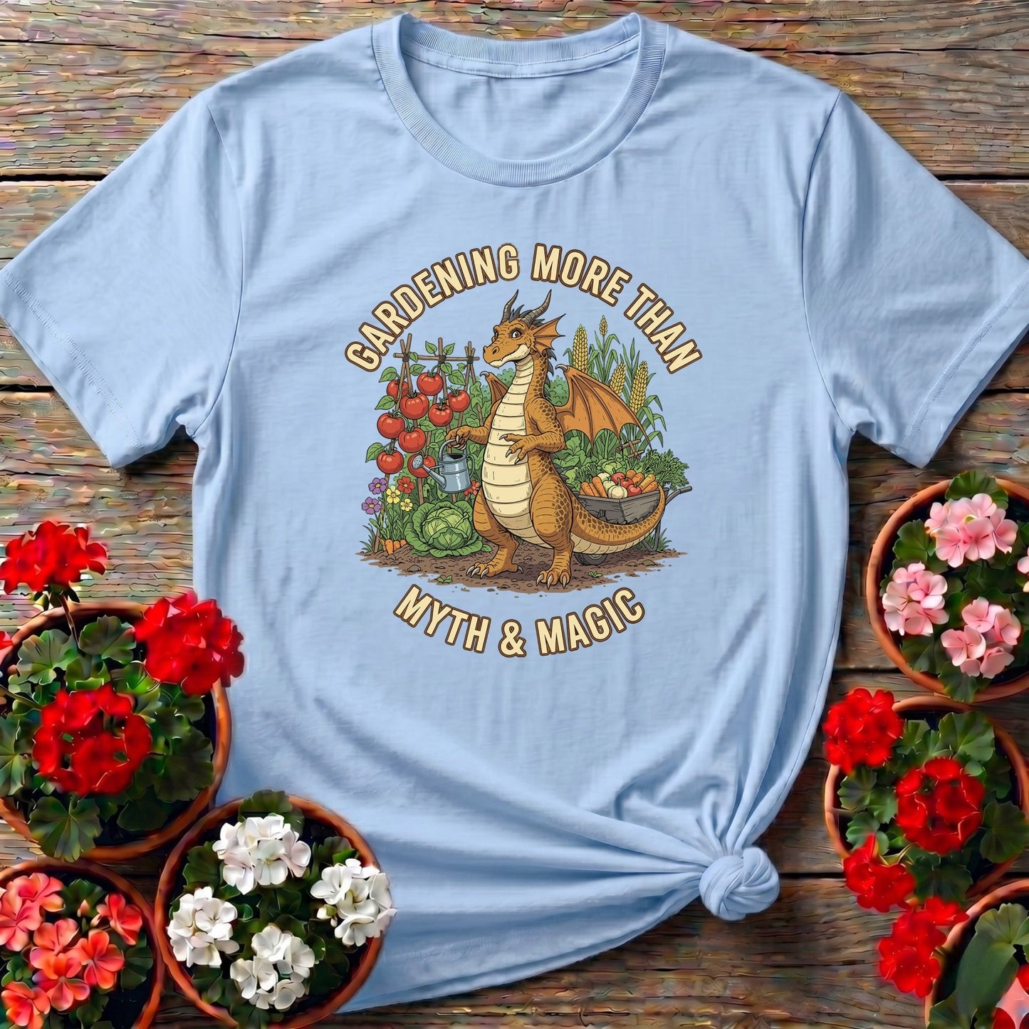 Gardening More Than Myth Magic Dragon T-shirt - GardeningTshirts