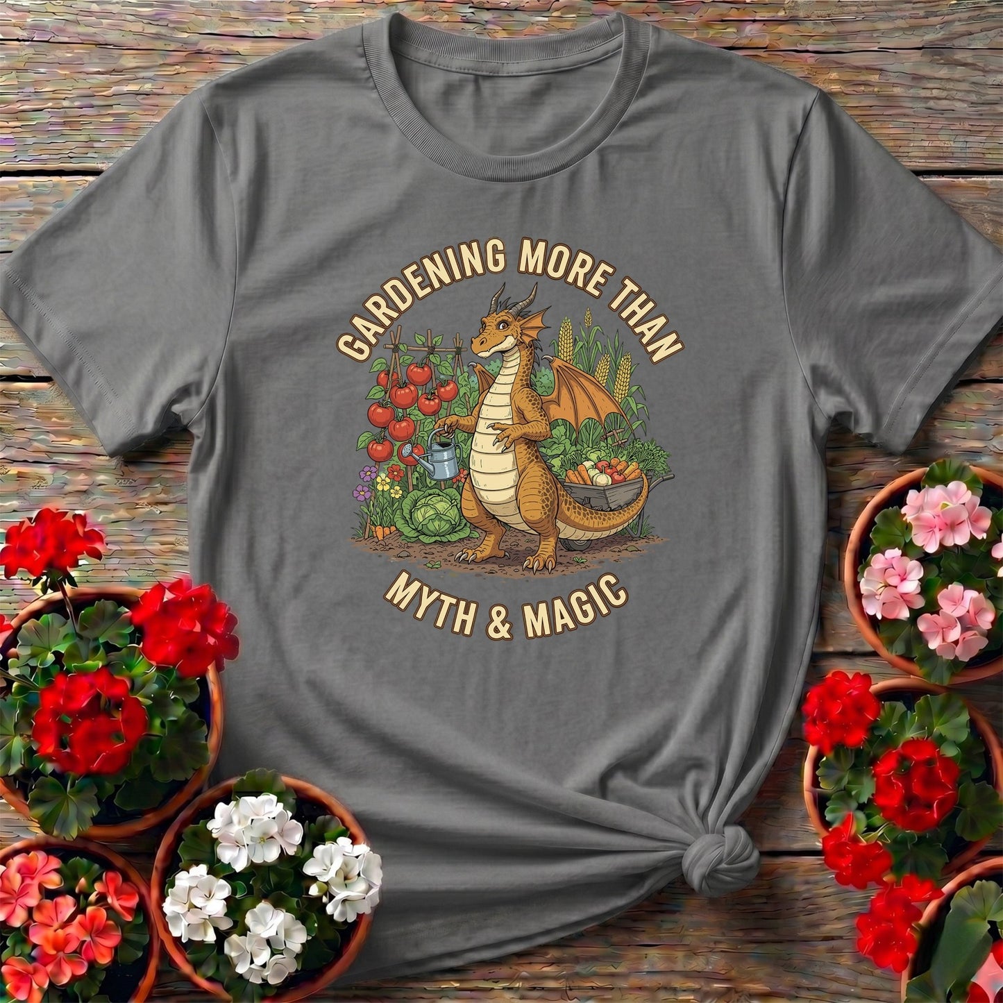 Gardening More Than Myth Magic Dragon T-shirt - GardeningTshirts