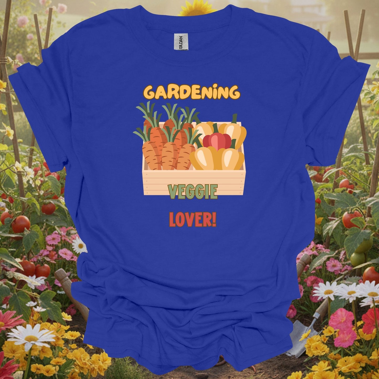 Royal top showing vibrant fresh vegetable harvest celebration for kitchen gardeners