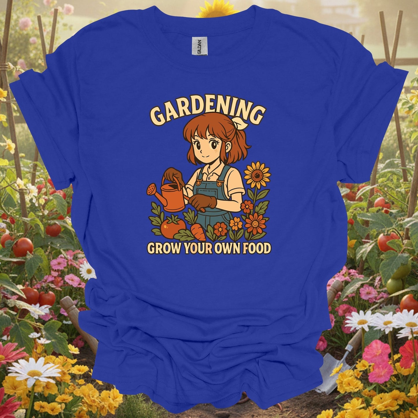 Royal top showing grow your own food anime vegetable planting for green thumb folks