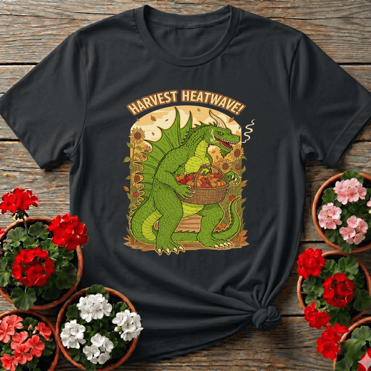 Harvest Heatwave Dragon Gardener Chili Pepper Tee - GardeningTshirts