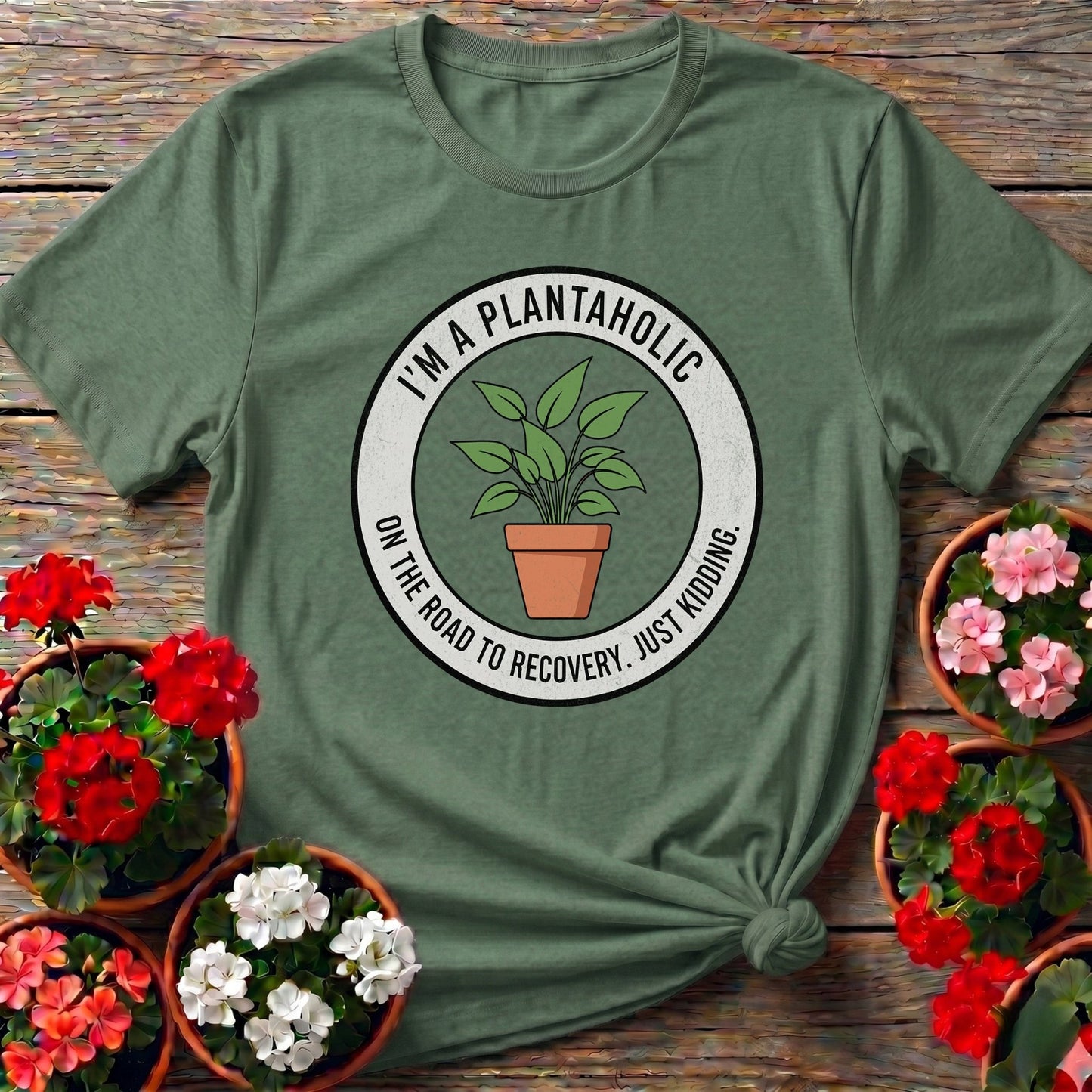 Im A Plantaholic Houseplant T shirt - GardeningTshirts