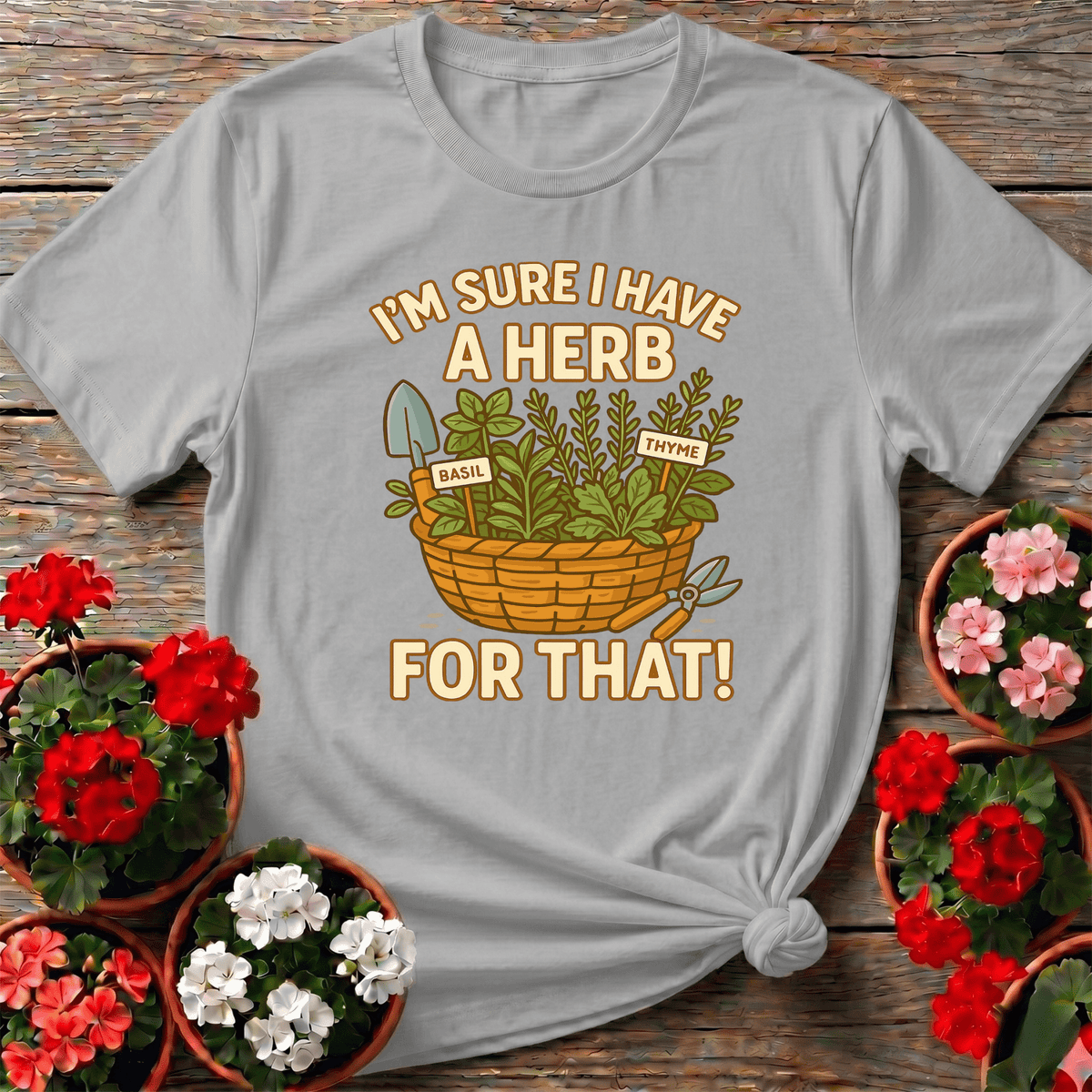 I'm Sure I Have A Herb For That Funny T-shirt - GardeningTshirts