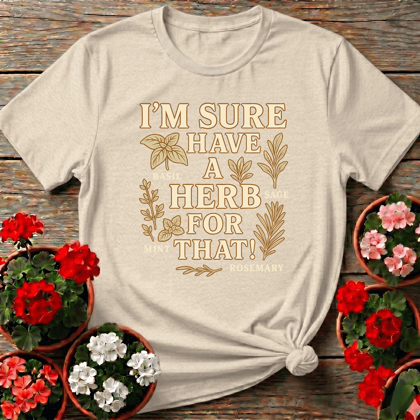 I'm Sure I Have A Herb For That Herb Garden Tee - GardeningTshirts