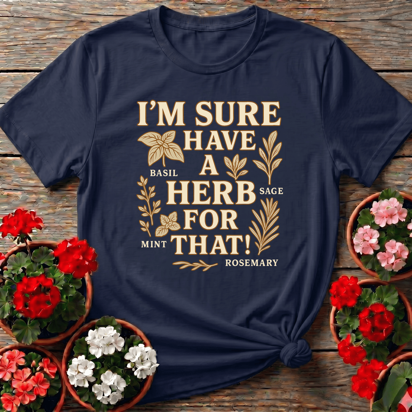 I'm Sure I Have A Herb For That Herb Garden Tee - GardeningTshirts