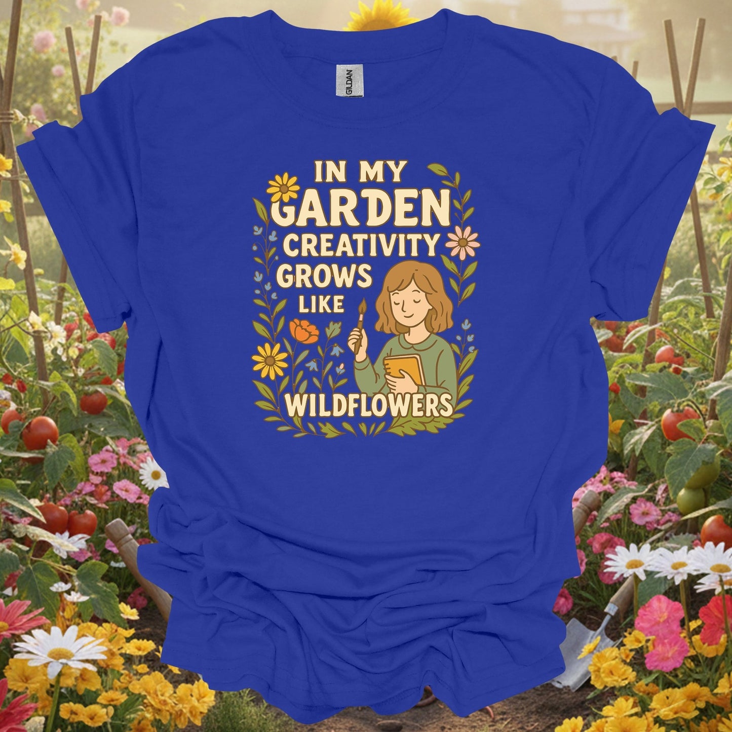 Royal top showing in my garden creativity grows like wildflowers for green thumb folks