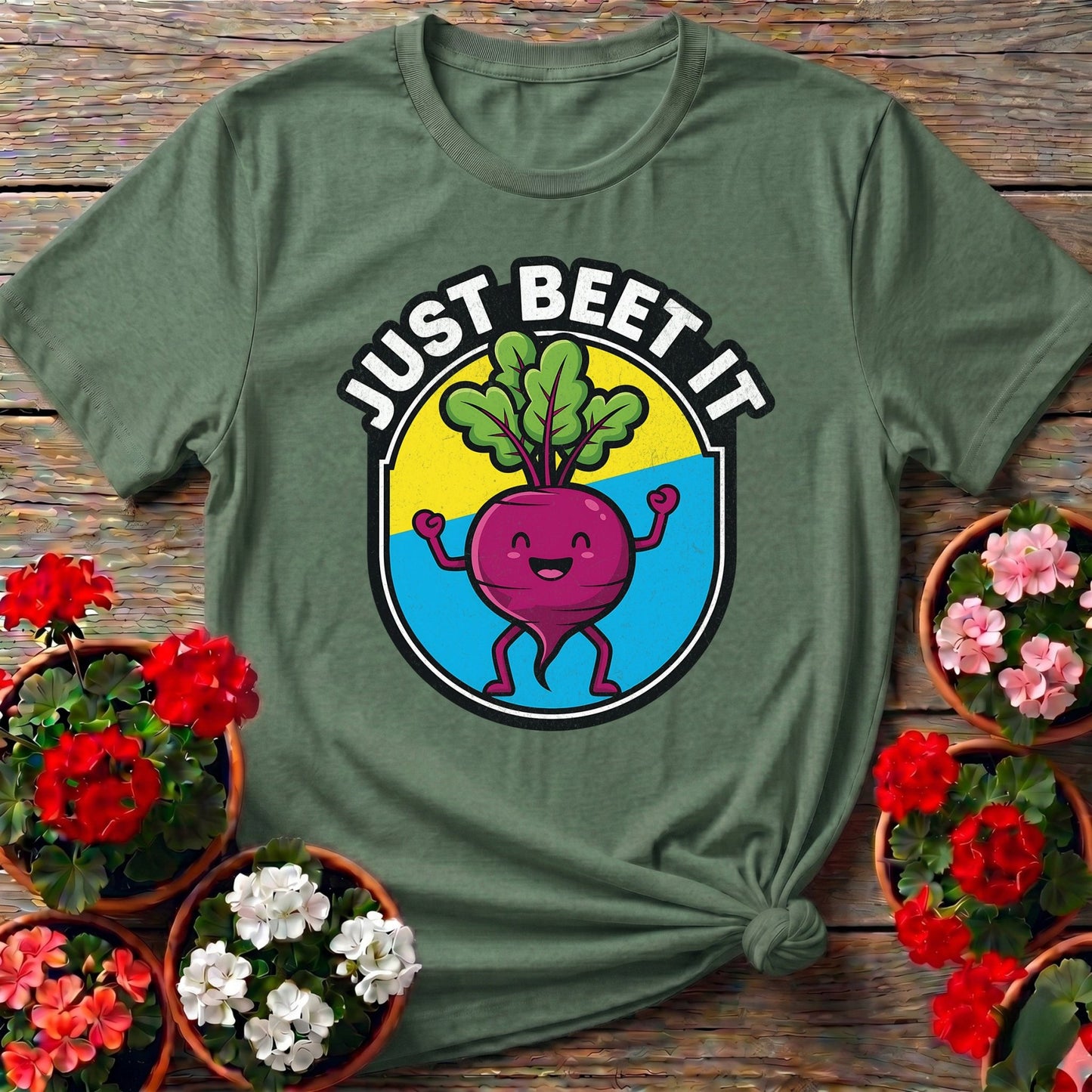 Just Beet It Funny Vegetable Pun T-shirt - GardeningTshirts