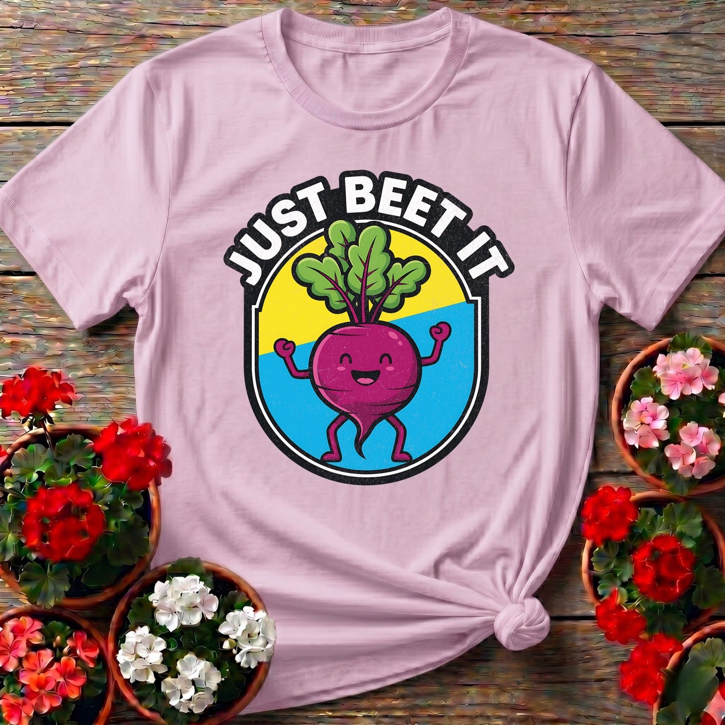 Just Beet It Funny Vegetable Pun T-shirt - GardeningTshirts