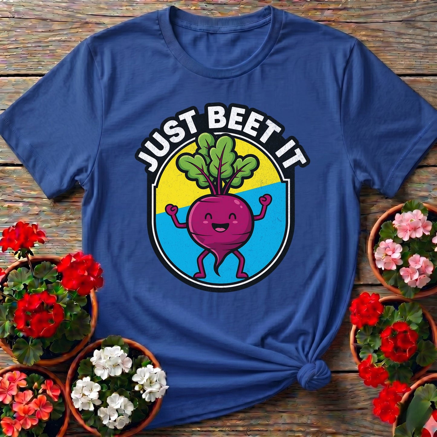 Just Beet It Funny Vegetable Pun T-shirt - GardeningTshirts