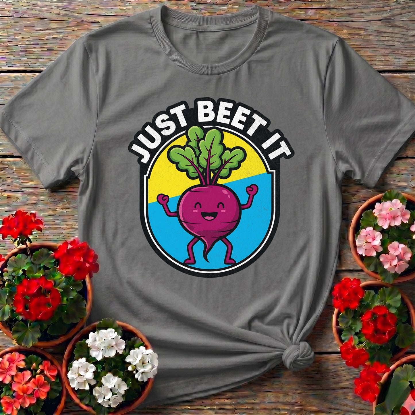 Just Beet It Funny Vegetable Pun T-shirt - GardeningTshirts