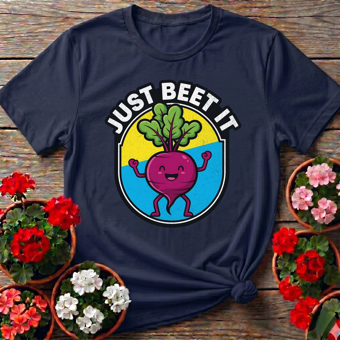 Just Beet It Funny Vegetable Pun T-shirt - GardeningTshirts