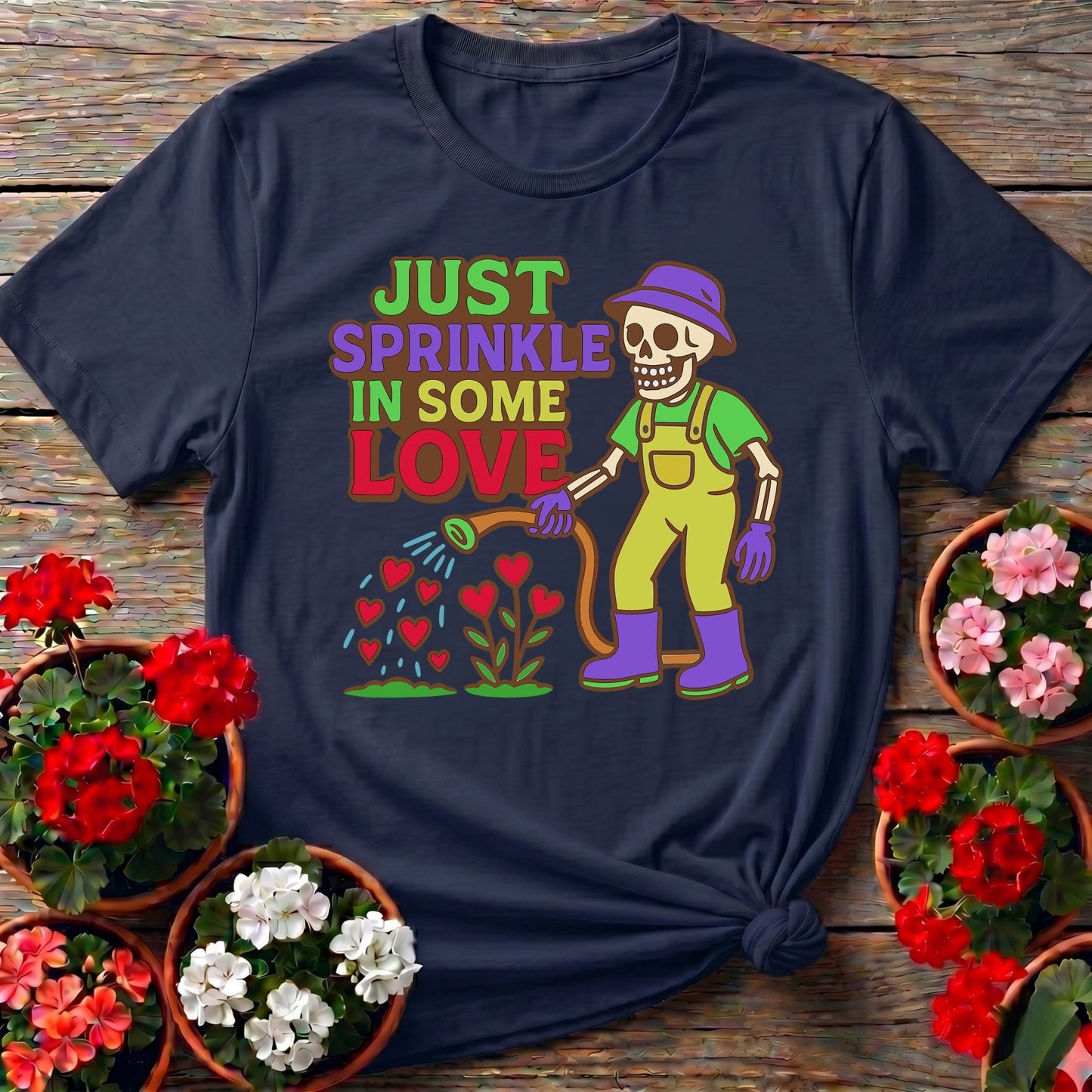 Just Sprinkle In Some Love Tee - GardeningTshirts